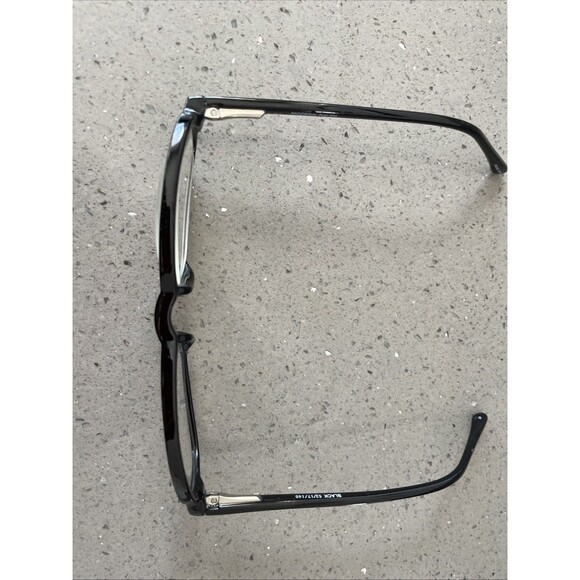 MODERN RALPH EYEGLASSES Frames ONLY SHINY BLACK 52-17-140 Full Rim Oval Square - Picture 2 of 10